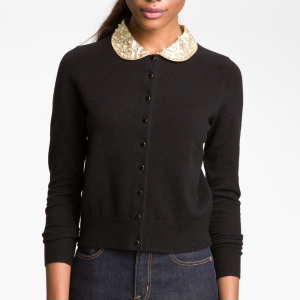 Marc By Marc Jacobs Gold Mika Sweater Cardigan